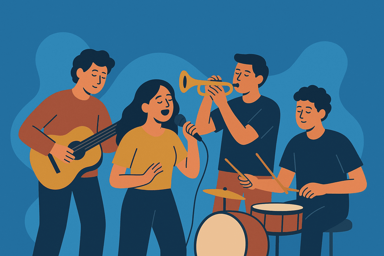 Supporters and community collage